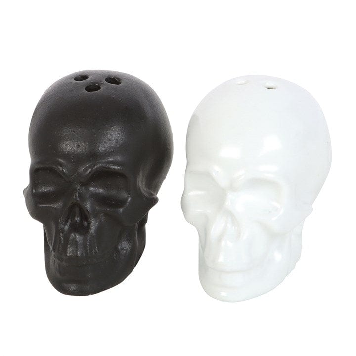 Jones Home & Gift Salt and Pepper Sets SKULL SALT AND PEPPER SHAKERS