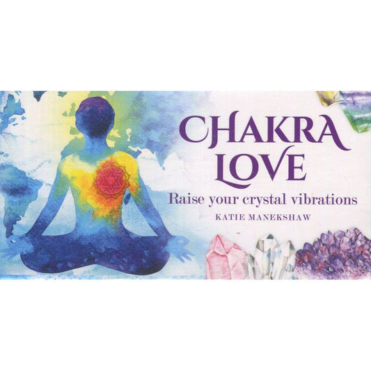 Jones Home & Gift TAROT AND ORACLE CARDS Chakra Love Mini Cards - Katie Manekshaw