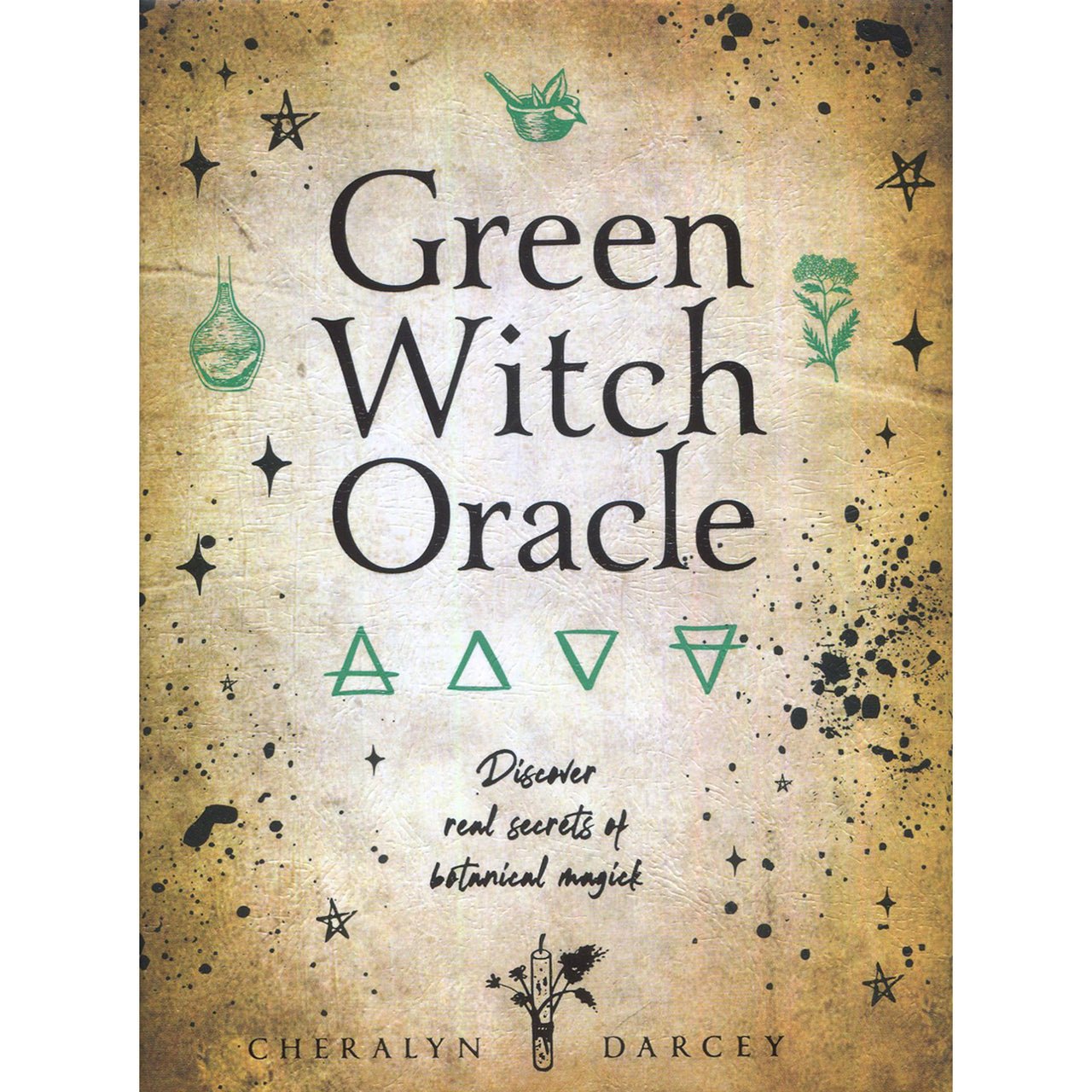 Jones Home & Gift TAROT AND ORACLE CARDS Green Witch Oracle Cards