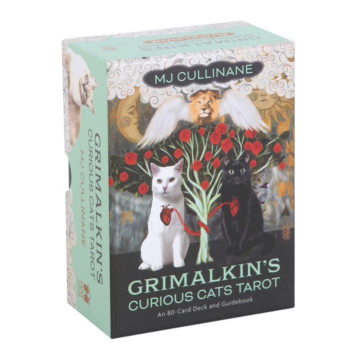 Jones Home & Gift TAROT AND ORACLE CARDS GRIMALKIN'S CURIOUS CATS TAROT CARDS