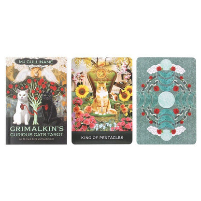 Jones Home & Gift TAROT AND ORACLE CARDS GRIMALKIN'S CURIOUS CATS TAROT CARDS