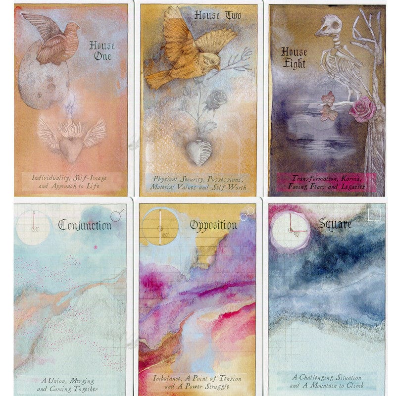 Jones Home & Gift TAROT AND ORACLE CARDS Heavenly Bodies Astrology Deck