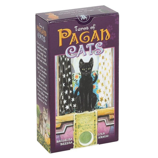 Jones Home & Gift TAROT AND ORACLE CARDS PAGAN CATS TAROT CARDS