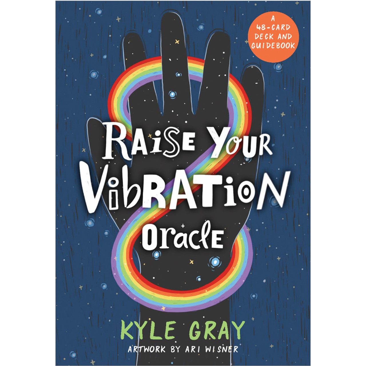 Jones Home & Gift TAROT AND ORACLE CARDS RAISE YOUR VIBRATION ORACLE BY KYLE GRAY