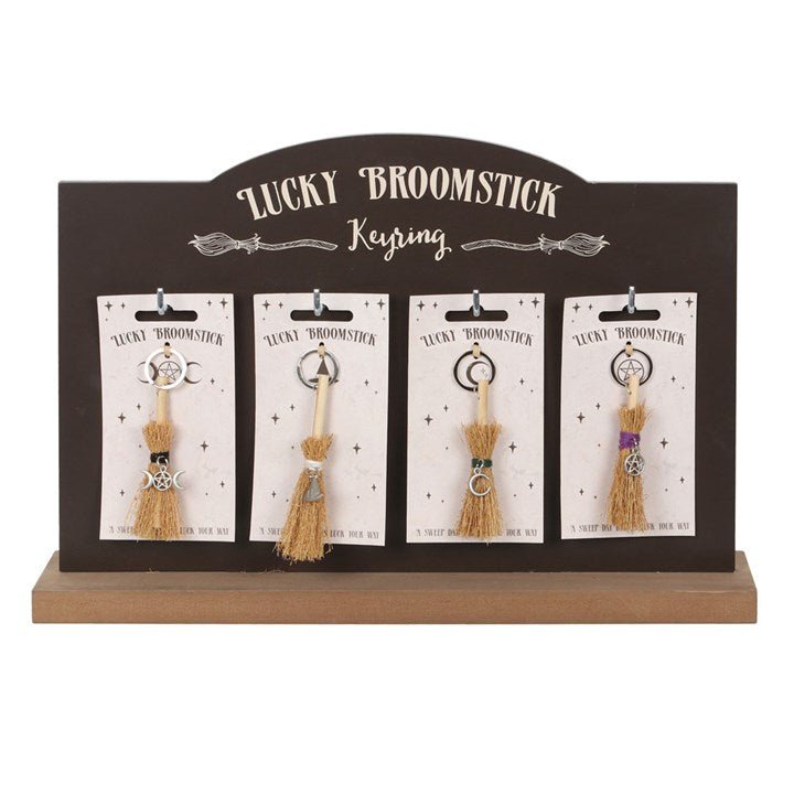 LUCKY BROOMSTICK KEYRINGS - The Hare and the Moon