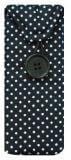 Miss Pretty London Glasses Cases Black Polka Dot Print Glasses Case