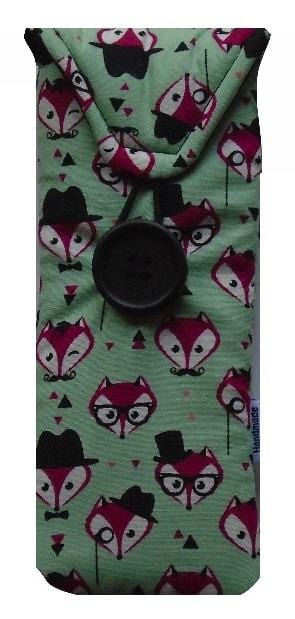 Miss Pretty London Glasses Cases Fancy Mr Fox Print Glasses Case