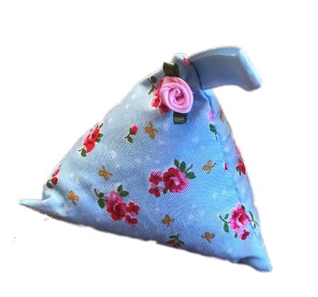 Miss Pretty London Lavender Bags Blue Vintage Flower Print Lavender Bag