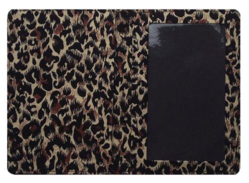 Miss Pretty London Passport Wallets Animal Print Passport Wallet