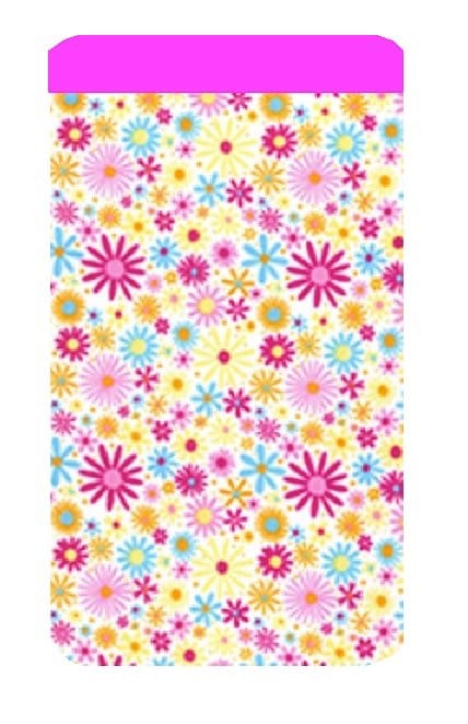 Miss Pretty London Phone Socks Bright Daisy Print Mobile Phone Sock Pouch