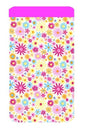 Miss Pretty London Phone Socks Bright Daisy Print Mobile Phone Sock Pouch