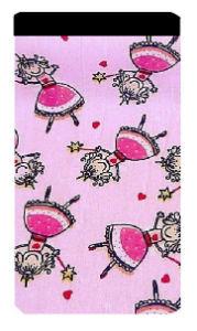 Miss Pretty London Phone Socks Fairy Princess Print Mobile Phone Sock Pouch