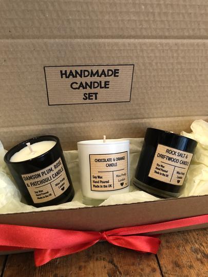 Miss Pretty London UK Limited Candles & Accessoires Handmade Travel Candle Gift Box