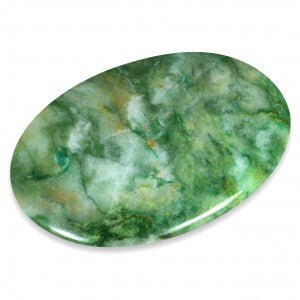 Miss Pretty London UK Limited Crystals African Green Jade Palm Stone    The Stone of many Colours - PS765