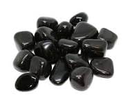 Miss Pretty London UK Limited Crystals Black Agate Tumble Stone - The Stone of Resilience