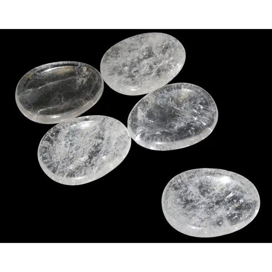 Miss Pretty London UK Limited Crystals Clear Quartz Worry Stone - The Master Stone - Worry7