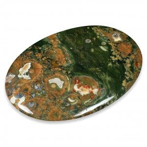 Miss Pretty London UK Limited Crystals Rhyolite Palm Stone - The Stone of Past Life Healing - PS73