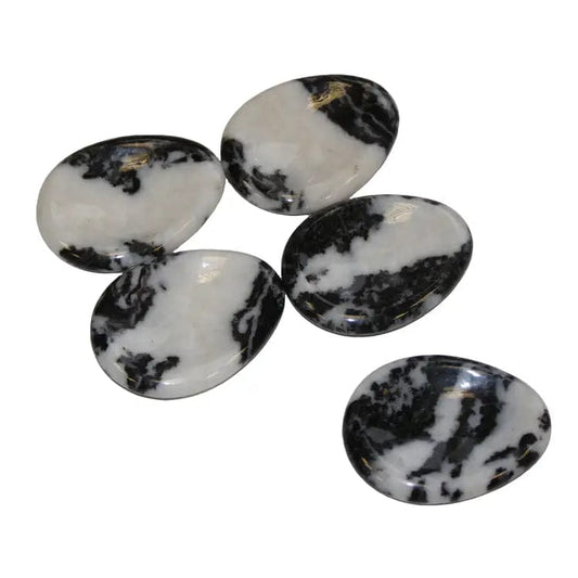 Miss Pretty London UK Limited Crystals Zebra Jasper Worry Stone - The Stone of  Inner Power - worry30