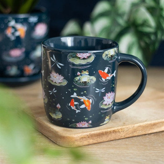 Jones Home & Gift Mugs Pond Print Mug