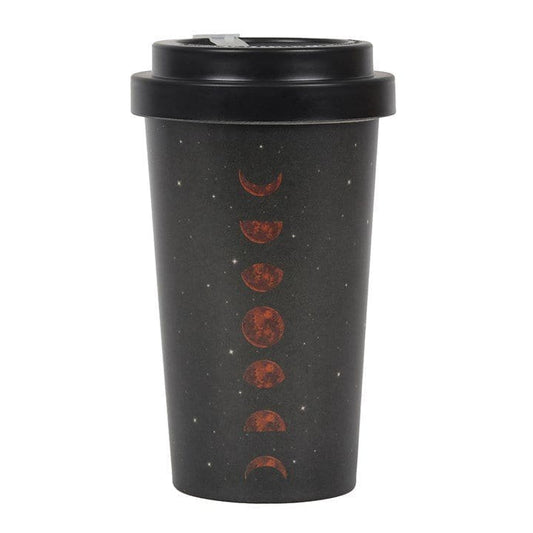 Puckator Travel Cups MOON PHASES BAMBOO ECO TRAVEL MUG