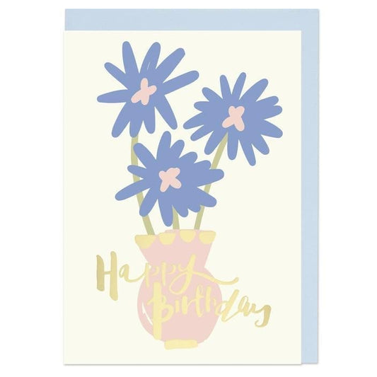 Raspberry Blossom Cards Happy Birthday Card Greeting Card - RBL63