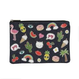 Sasse & Belle Toiletry Bags Patches & Pins Pouch