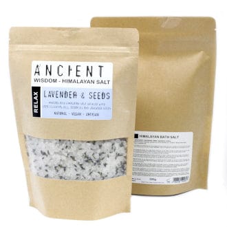 Ancient Wisdom skincare Himalayan Bath Salt Blend 500g - Various Blends Available