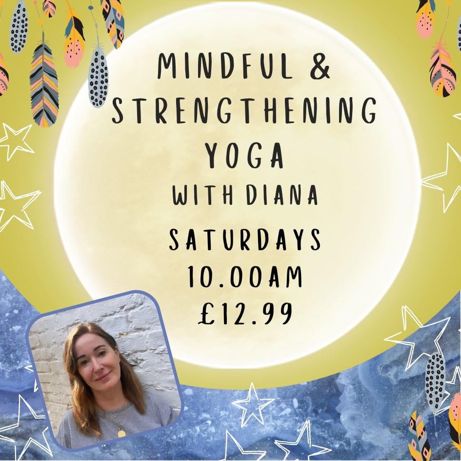 The Hare and the Moon Spiritual Mindful & Strengthening Yoga with Diana- Saturdays - 10am - £12.99 Per class