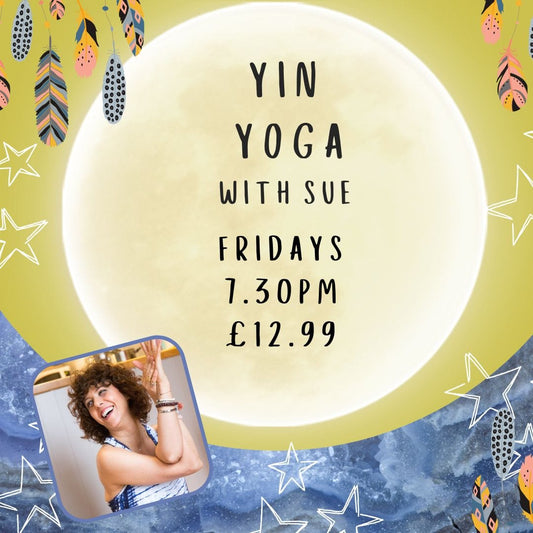 The Hare and the Moon Spiritual Yin Yoga with Sue - Fridays - 7.30pm- £12.99 Per class