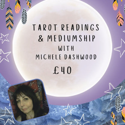 The Hare and the Moon Tarot Readings & Mediumship with Michele Dashwood - Approx 40 Minutes