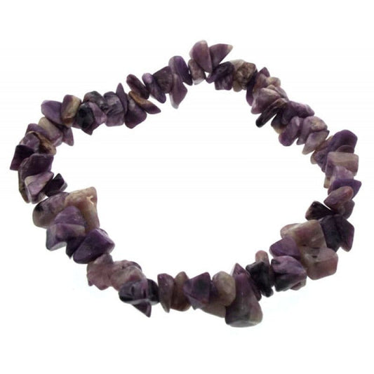 The Hare and The Moon Bracelets Charoite Chip Bracelet  - The Stone of Perspective - CBA29