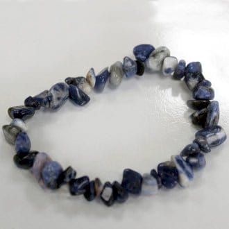 The Hare and The Moon Bracelets Chipstone Bracelet - Sodalite - Stone of Perception and Awareness - CHA33