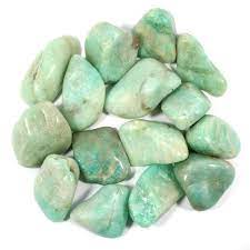 The Hare and The Moon Crystals Amazonite - Stone of Courage and Truth