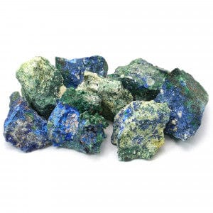 The Hare and The Moon Crystals Azurite Rough Stone - The Stone of Ancient Times