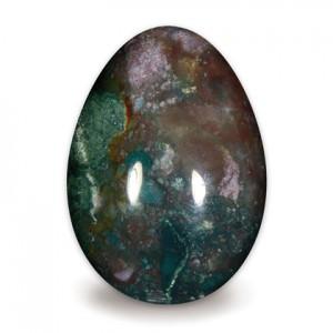 The Hare and The Moon Crystals Bloodstone Egg - Stone of Health and Revitalisation - EG12