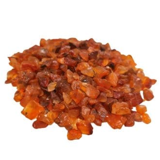 The Hare and The Moon Crystals Carnelian Gemstone Chips (Undrilled) - Stone of Warmth and Energy - CHIP7