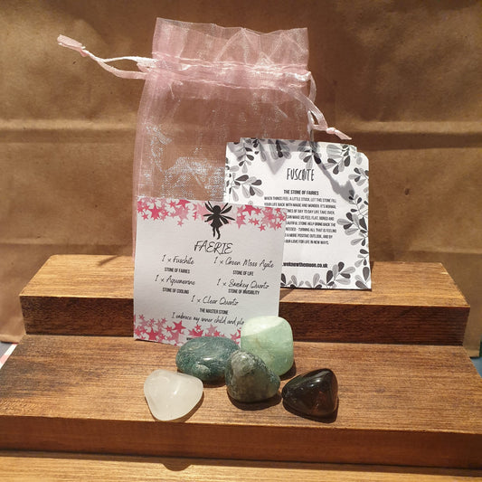 The Hare and The Moon Crystals Faerie Crystal Stone Set - CSTS6