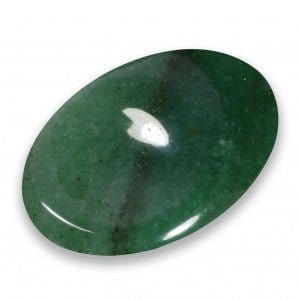 The Hare and The Moon Crystals Green Aventurine Thumb Stone - Stone of Balance, Tranquillity and Stability - TS3