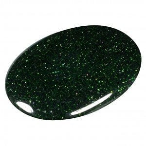 The Hare and The Moon Crystals Green Goldstone Palm Stone - Stone of Level Headedness - PS791