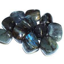 The Hare and The Moon Crystals Labradorite Tumble Stone - Stone of psychic Discoveries - TS362