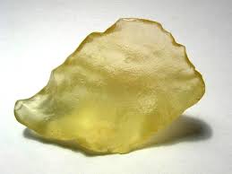 The Hare and The Moon Crystals Libyan Glass - The Stone of Cosmic Energy