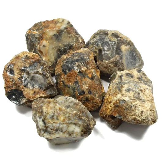 The Hare and The Moon Crystals Merlinite Rough Stone - The Stone of Abundance