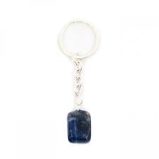 The Hare and The Moon Crystals Sodalite - Keyring - Stone of Perception and Awareness - KRC1