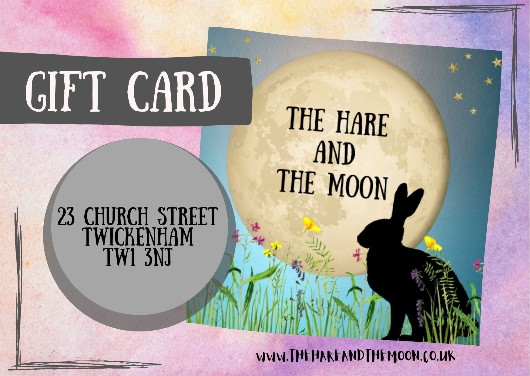 The Hare and the Moon Gift Cards Gift Cards