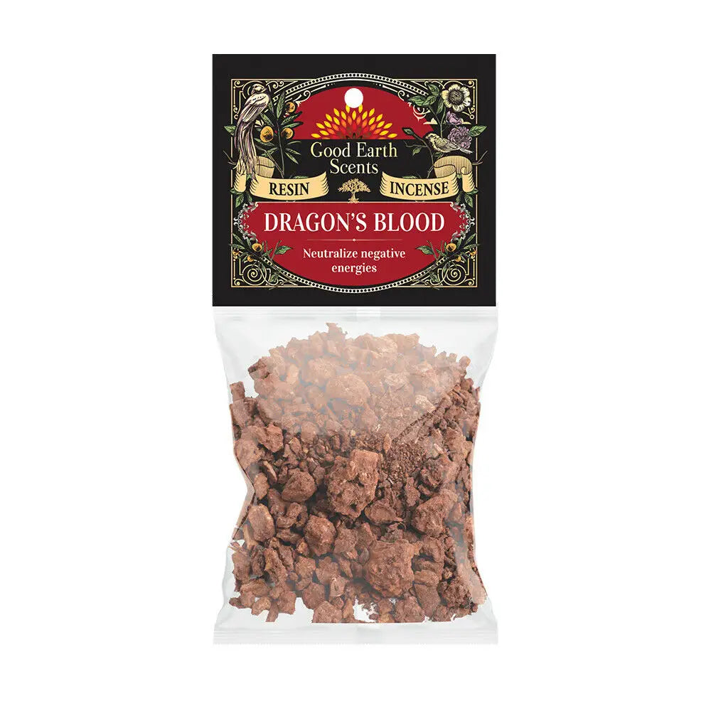 The Hare and The Moon Incense Dragon's Blood Resin Incense Pack (1 oz.)