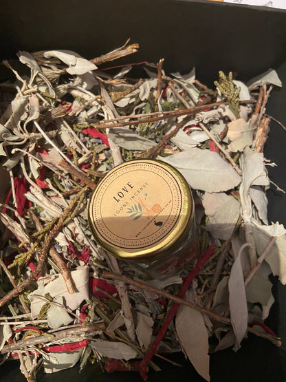 The Hare and The Moon Incense Hand-Blended Loose Incense - Love