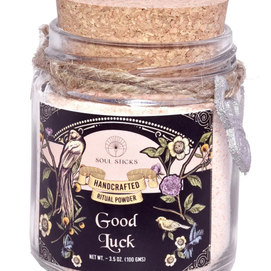 The Hare and The Moon Spell Kits Good Luck Ritual Spell Powder Jar