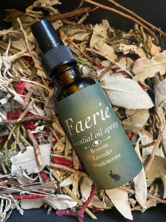 The Hare and the Moon Spiritual Faerie Natural Essential Oil Room Spray