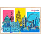 The Little White Card Company Cards AMAZING LONDON wooden postcard (Greeting Card) - WP1