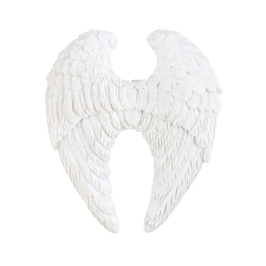 The Wooden Postcard Company Cards Wings of the Heart Resin Angel Wing Magnet